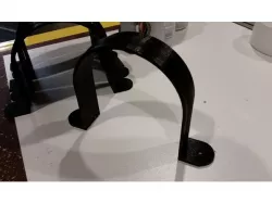4" PVC pipe saddle clamp
