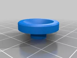A peg (two-sided) for Knurled Tri-Spinner EDC Fidget Widget