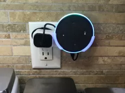 Amazon Echo Dot Anywhere® Power Outlet Mounting Bracket