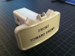 Anti-personnel claymore mine Hitch cover