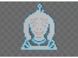 Asriel Dreemurr Undertale [Keychain]