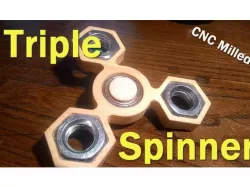 Basic spinner with nuts