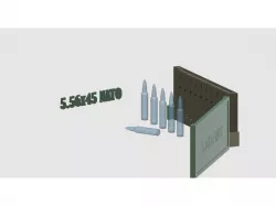 Bullet shaped ice cube maker