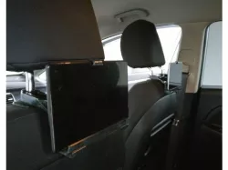 Car back seat tablet mount