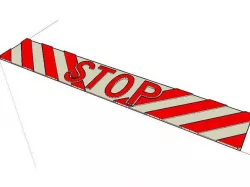 Cartel STOP para la puerta de su cuarto - Sign STOP for your bedroom door