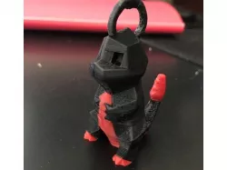 Charmander Key Chain_dual Extruder