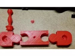 Customizable Coat Hook Hanger System With Interlocking Pegs