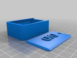 DAD Round Box with Lid