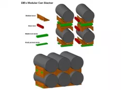 DB's Modular Can Stacker