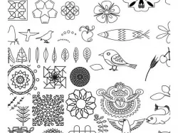 Elements to design Eggbot templates