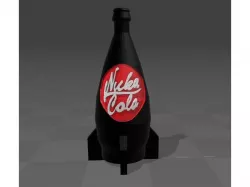 Fallout 4 Nuka Cola Bottle (Fits a standard bottle cap)