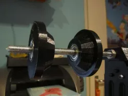 Filament Spool Holder Mod for Malyan M150 and I3 Clones remix