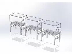 Glove Box Array for Medical or Manufacturing