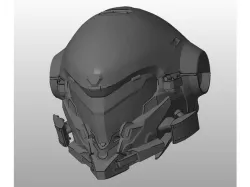 Halo 5 Copperhead Helmet