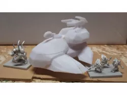 Halo Low-Poly Wraith proxy