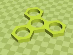 Hexagon Spinner Separate Models