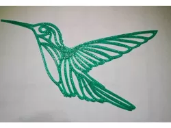 Humming bird wall sticker