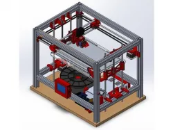 HyperCube 3D printer (2525 Aluminum)