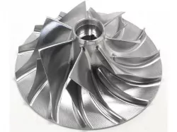 Impeller for a turbo charged engine
