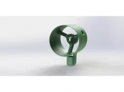 Infrared Screen with integrated holder/adapter for temperature measurement