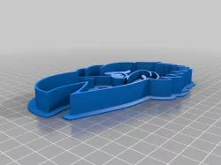 Jayhawks cookie cutter reinforced