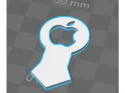 jeton de caddie apple apple caddy coin