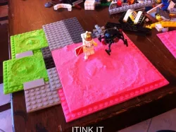 LEGO gale crater
