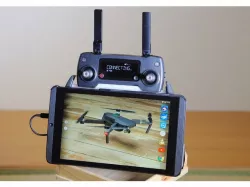 Low Profile DJI Mavic Controller to Tablet Adapter