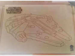 Millennium Falcon frame