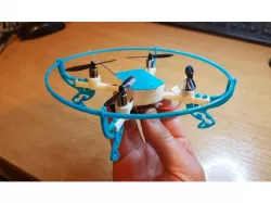 Mini brushed quad copter.