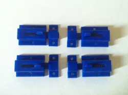 Mini spring loaded sliding latch
