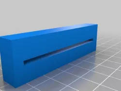 Minimal toothpaste pusher