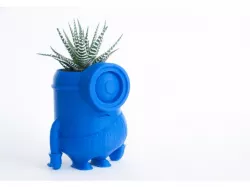 Minion stone age planter