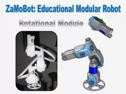 Modular Robot Rotational Module (ZaMoBot )
