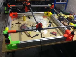 Mostly Printed CNC leg adjuster