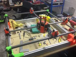Mostly Printed CNC Table Corner