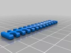 My Customized Cable Comb - ATX