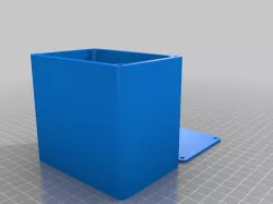 My Customized Customizer Box with Lid and screw holes