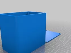 My Customized Customizer Box with Lid and screw holes