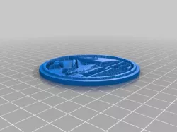 My Customized Keychain Lithopane bu-