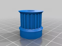 My Customized Parametric pulley - lots of tooth profiles
