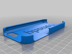 My Customized Stencil Font iPhone Case - 5c (phone?)