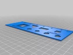 My Customized Stencil Ruler