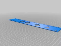 My Customized Stencil Ruler
