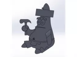 Patrick Star 2d Art