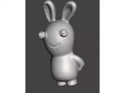 Raving rabbids, lapin crétin scan
