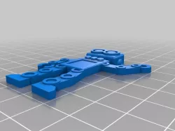 robot keychain