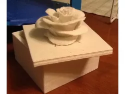 Rose topped Box