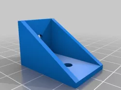 Shelf bracket with cap