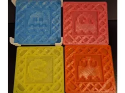Space Invaders & Pacman coasters
